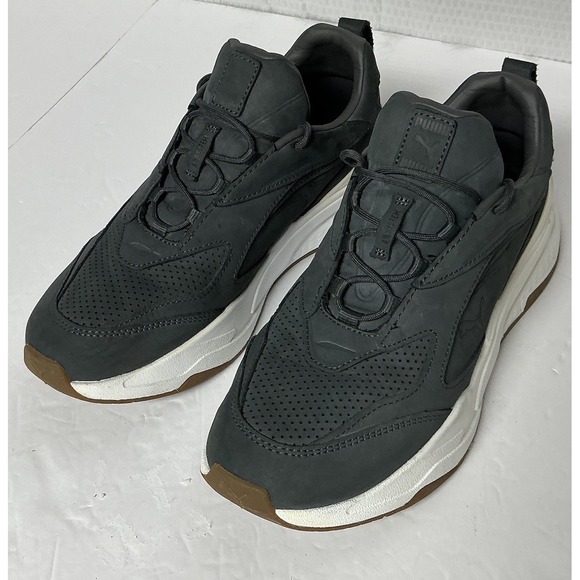 Puma Mens RS Fast PRM 380558-02 Charcoal Running Shoes Sneakers Size 7.5 - Picture 1 of 12